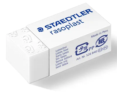 Produktbild von STAEDTLER rasoplast 526 B Radierer Einzelprodukt, Größe: 33 x 16 x 13 mm