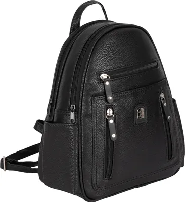Produktbild von Cityrucksack Damenrucksack Tagesrucksack Stadt Rucksack Bagpack SCHWARZ (15118)
