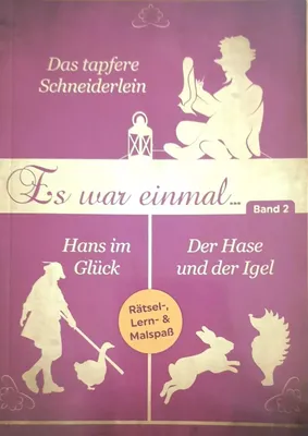Produktbild von Es war einmal.... - Rätselbuch, Lernbuch, Malbuch - Märchen Band 2
