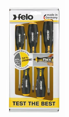 Obrázok produktu pre Sada 5 Krížových Skrutkovačov Felo - Frico