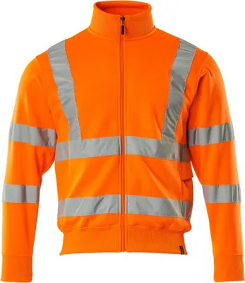 Produktbild von MASCOT 50115-950-14-L, Sweatshirt, Uni, Orange, L, 104 cm, Polyester