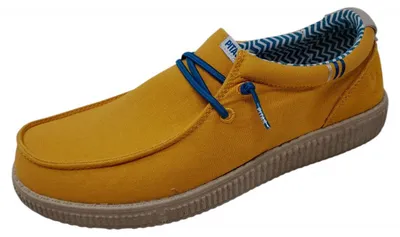Produktbild von Pitas Ledro Leinenschuh Gelb in Gr. 46