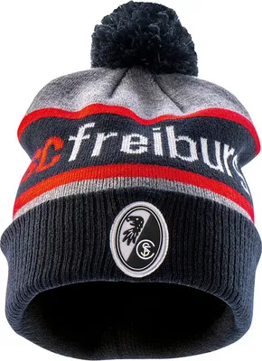 Produktbild von SC Freiburg Bommelmütze "Logo Rubber"