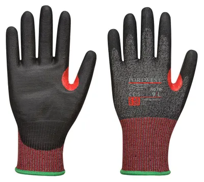 Produktbild von Gant Anti-Cut Leder Ahr13 Farbe: Schwarz Größe M - Portwest