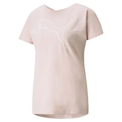 Produktbild von Puma Favorite Jersey Cat T-Shirt Damen hellpink Gr M