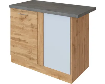 Obrázek produktu pro Rohová kuchyňská skříňka spodní Held Möbel Sorrento 110 x 60 x 86 cm dub světlý matný dub světlý matný