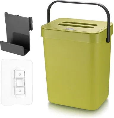 Produktbild von Auto- en keukenventilator 5 l met grünem deksel