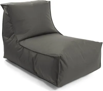Produktbild von mokebo® Sitzsack für Kinder & Erwachsene 'Der Sundowner', Bean Bag mit Füllung oder Bodenkissen für Indoor & Outdoor, auch als Liegekissen, Relaxliege oder Liege in Anthrazit