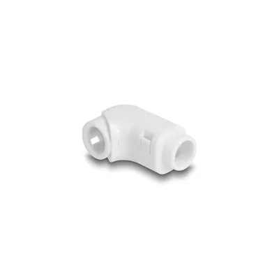 Produktbild von DELOCK Kabel Clips zum Abwinkeln 8 Stück weiß