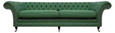 Produktbild von Chesterfield Grüner Zweisitzer Wohnzimmer r Zweisitzer Möbel