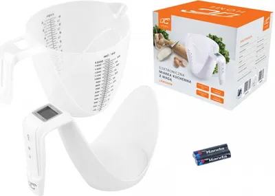Obrázek produktu pro Ltc Elektronická Kuchyňská Váha, Džbán, Bílá Lxwg107B