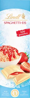 Obrázek produktu pro SLIM ICE - bílá čokoláda plněná jahodovým a vanilkovým krémem 100g