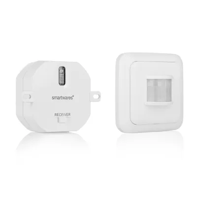 Obrázek produktu pro Smartwares SH5-SET-ST, Zeď, Bílá, Bezdrátový, 433.92 MHz, 30 m, Baterie