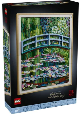 Productafbeelding van LEGO 31220 - Claude Monet - Brug over een waterlelievijver