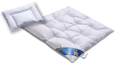Produktbild von ARO Artländer Daunenbett Junior Exklusiv 100x135 cm und Daunendecke 80x80 cm