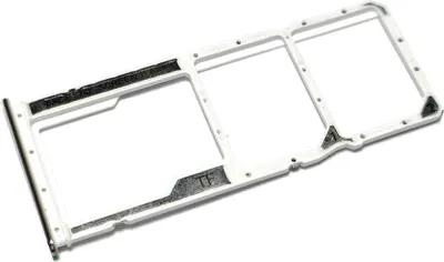 Produktbild von Simkartenhalter passend für Xiaomi Redmi Note 10S (M2101K7BG) + micro-SD Kartenfach, Originalersatz, Weiss
