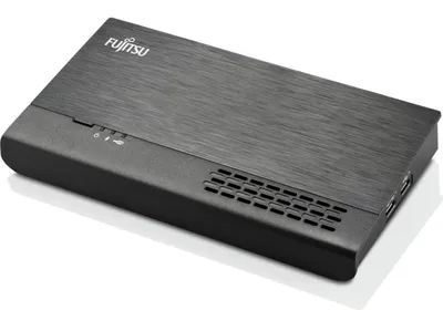 Produktbild von Fujitsu USB Port Replicator PR09 | Dockingstation | 2x DisplayPort | 4x USB-A | 3x USB-C | Gigabit LAN | SPDIF | 120W Netzteil