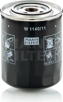 Produktbild von NFZ-MANN Ölfilter Patrone für W1140/11