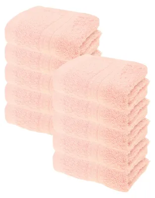 Immagine prodotto di Julie Julsen, set di asciugamani per ospiti, 10 pezzi, 30x50 cm, rosa