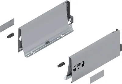 Produktbild von Blum TANDEMBOX Zarge, Höhe K 115 mm, NL 270 mm, links/rechts, für TANDEMBOX antaro, R9006 weissaluminium