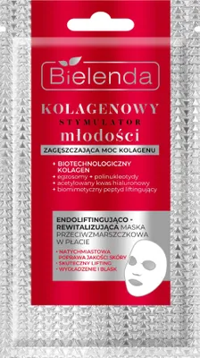 Image de Bielenda Collagen Stimulator Facial Mask 1Pc Lifting Mask