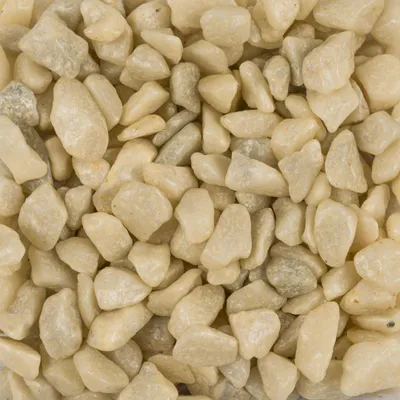 Produktbild von Dekosteine Farbsteine 9-13mm - 1kg Bunte Steine CHAMPAGNER