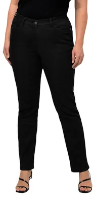 Produktbild von Ulla Popken Damen Hosen Black 116