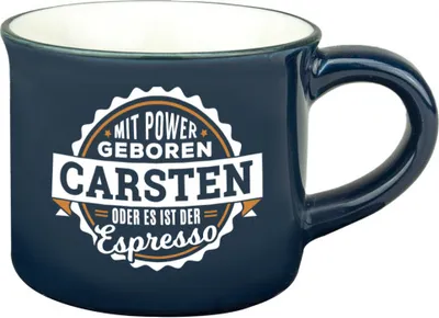 Produktbild von Persönliche Espressotasse Mokkatasse – Carsten