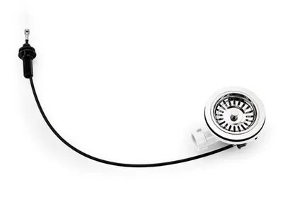 Produktbild von Naber Zugexzentergarnitur, Knopf chrom 1013050