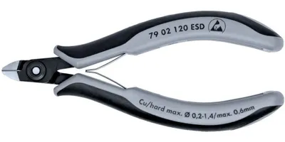 Image de Knipex Pince coupante diagonale de précision pour électronique -7902120ESD