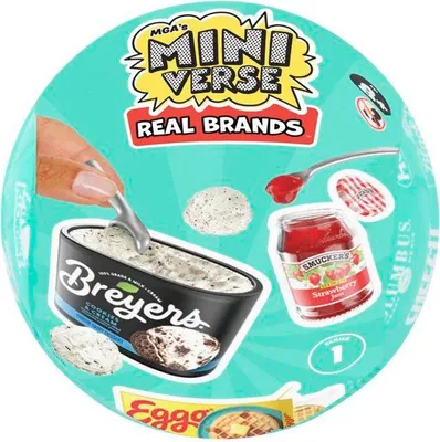 Zdjęcie produktu dla Miniverse Make It Mini Real Brands, 8 lat(a), Wielobarwny, Plastik
