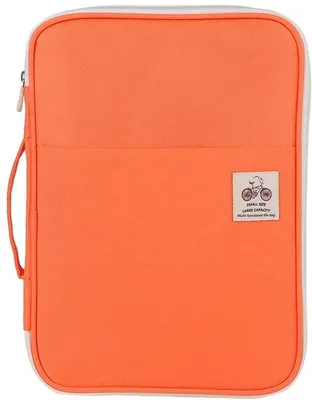 Image de Porte-documents A4 étanche, capacité pour 8 feuilles, en tissu Oxford, avec fermeture éclair