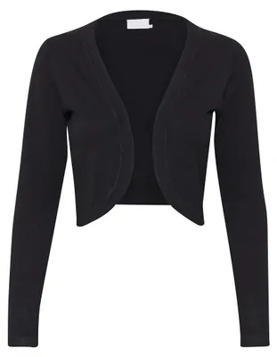 Produktbild von KAFFE Bolero Astrid Damen Bolero Astrid Elegant Jäckchen Langarm Cardigan Bolero