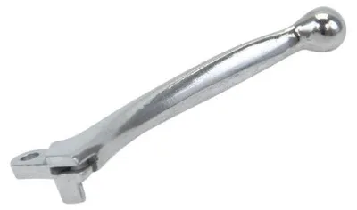 Productafbeelding van Koppelingshendel links met kogel, zilverkleurig, voor Suzuki FA, FM, FZ, PV, RV, TS, ZR, K 50