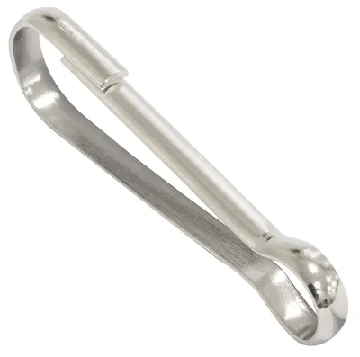 12 Karabinerhaken 45 mm, silber, aus Metall für DIY und Accessoires