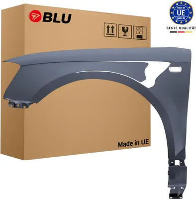 Immagine prodotto di BLU Parafango compatibile con Audi A3 8P II-generation LX7Z Sinistra Grau DelphinGrau | 2003-2008 | Anteriore | Verniciato | Pronto per il montaggio | Acciaio