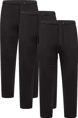 Immagine prodotto di Keanu - Pantaloni da salotto per uomo (confezione da 3) TC663 (M) (Nero)