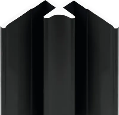 Produktbild von Decodesign Eckverbinder in Ecke 2100 mm schwarz