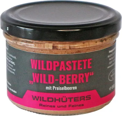 Produktbild von WILDHÜTERS Wild-Pastete mit Preiselbeeren
