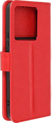 Immagine prodotto di Avizar, custodia in ecopelle con funzione di supporto Xiaomi Redmi Note 13 Pro 5G, rosso
