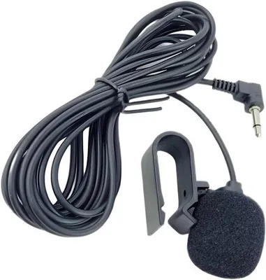 Produktbild von Autounit mit 35 mm Mikrofon, Clip und Kabelanschluss, Bluetooth, Stereo-Radio, GPS und DVD, 2 Meter Kabel