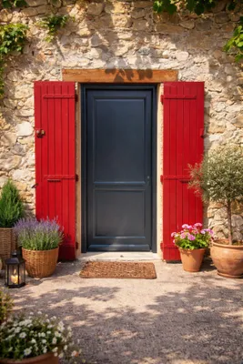 Immagine prodotto di Porta d'ingresso in legno pieno Elina, H.215xL.90 cm, lato tavolo P. sinistra, GD MENUISERIES