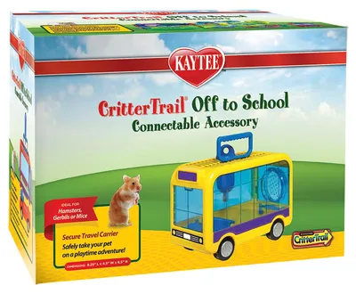 Immagine prodotto di Kaytee CritterTrail, modello "Off to School" (il colore può variare)