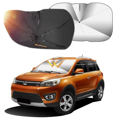 Image de Pare-soleil pliable pour voiture avec protection UV
