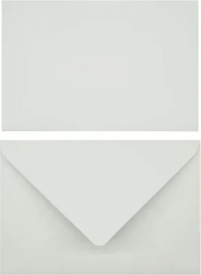 Produktbild von Briefumschläge 124x182mm 80g/qm gummiert VE=100 Stück weiß