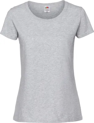 Immagine prodotto di Maglietta Fruit Of The Loom Premium Donna BC3945 (2XL) (Grigio Cenere)