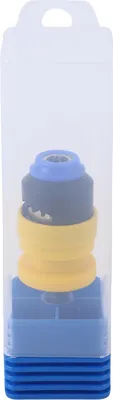 Obrázek produktu pro Nastavitelný držák bitů pro šroubovák 2–8 mm, zapuštěná hlava, magnetický polohovač, nastavovač hloubky šroubů pro sádrokartonové desky, žlutý
