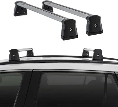 Zdjęcie produktu dla Bagażnik bazowy Menabo do Toyota RAV4 2018-2025 poprzeczka aluminiowa szara