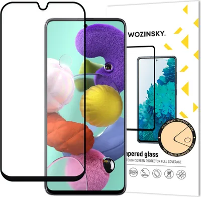 Obrázek produktu pro Wozinsky ochranné sklo pro Samsung Galaxy A71 - Černá KP9805