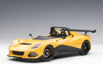 Produktbild von Lotus 3-Eleven gelb Modellauto 1:18 Autoart